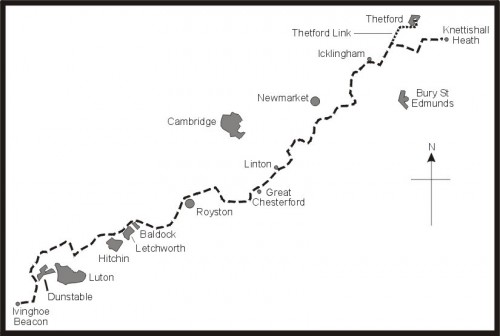 Icknield Way Map